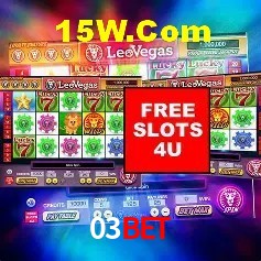 Jackpots e promoções na 03Bet
