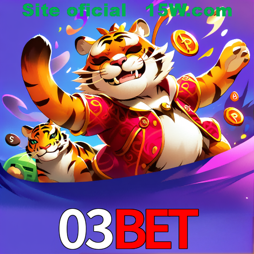 Imagem promocional da 03Bet mostrando a plataforma e suas vantagens